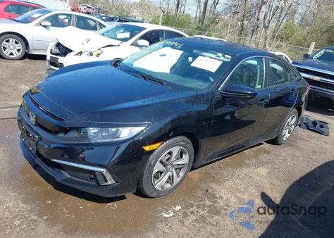2020 Honda Civic Lx z USA, uszkodzony, nr VIN 2HGFC2F69LH532499